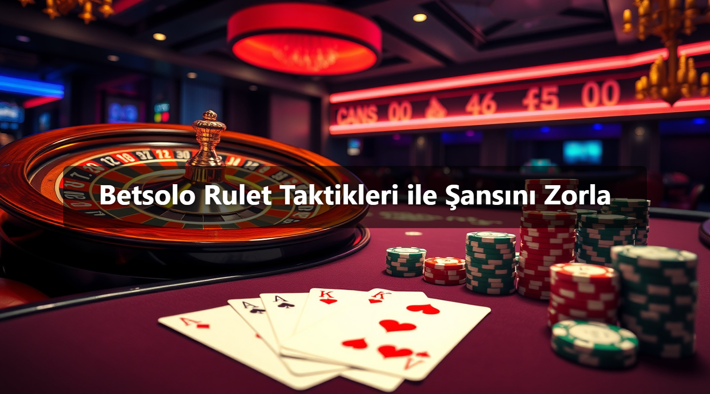 Betsolo Rulet Taktikleri ile Şansını Zorla